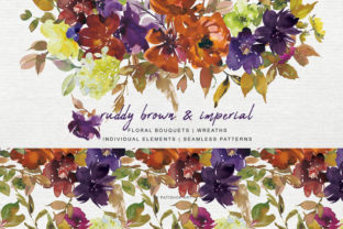 Autumn Floral Bouquet Clipart Set: Elevating Seasonal Design Projects