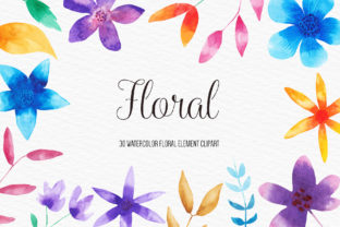 Elevating Digital Design with Authentic Watercolor Floral Illustration