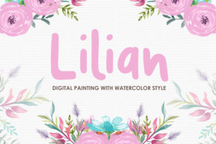 Lilian Watercolor Floral Style Clipart Guide