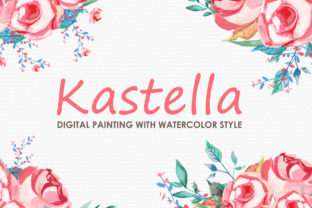Mastering Digital Botanical Design with Kastella Watercolor Floral Clipart