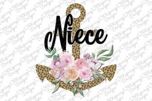 Niece Floral Anchor: Versatile Design Assets