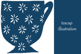 The Versatile Appeal of a Cute Floral Teacup Illustration in Modern Design