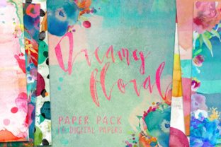 Understanding the Dreamy Floral Paper Pack: A Guide to Hand-Painted Watercolor Backgrounds